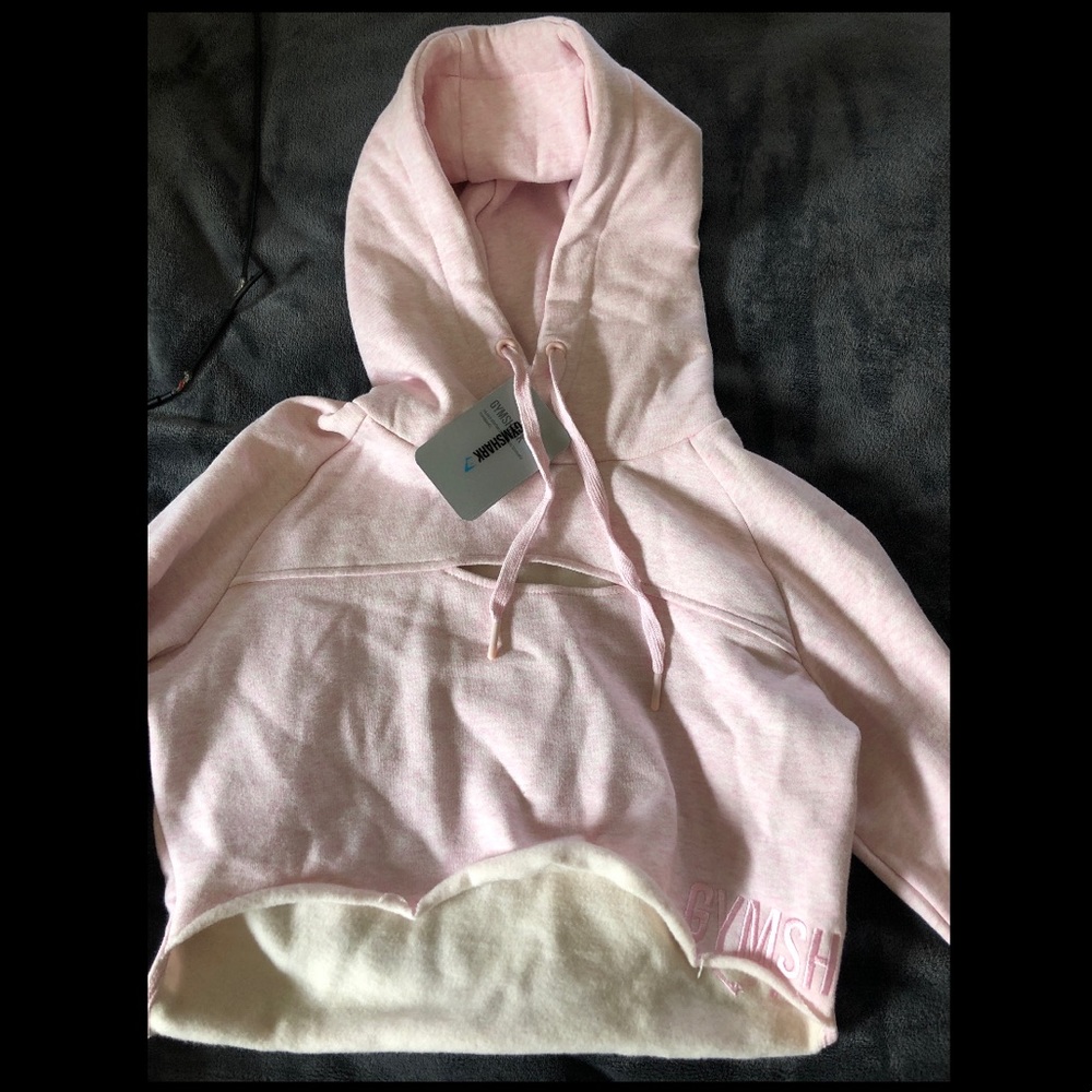 gymshark crop hoodie